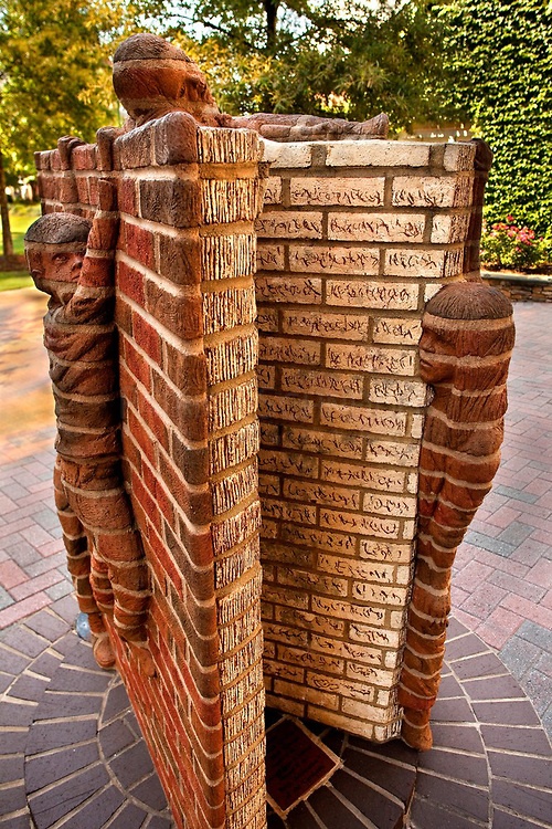 brick-book-statue